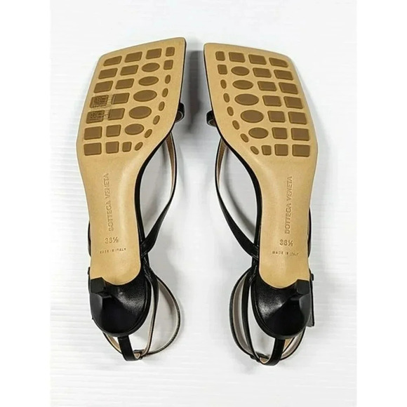 Bottega Veneta Women's Stretch Ankle Strap Kitten Heel Sandals Sz 36.5 MSRP $990 - Picture 8 of 11